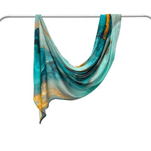 WJ002 Printed Double Stitch Modal Hijab