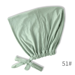 BD-01 Sombrero hijab ajustable con banda elástica, sombrero musulmán