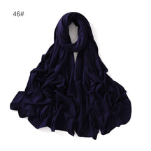 YZ101  Small-Size Plain Mercerized Cotton Jersey Hijab