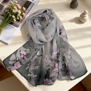38 - Bird & Floral - Grey
