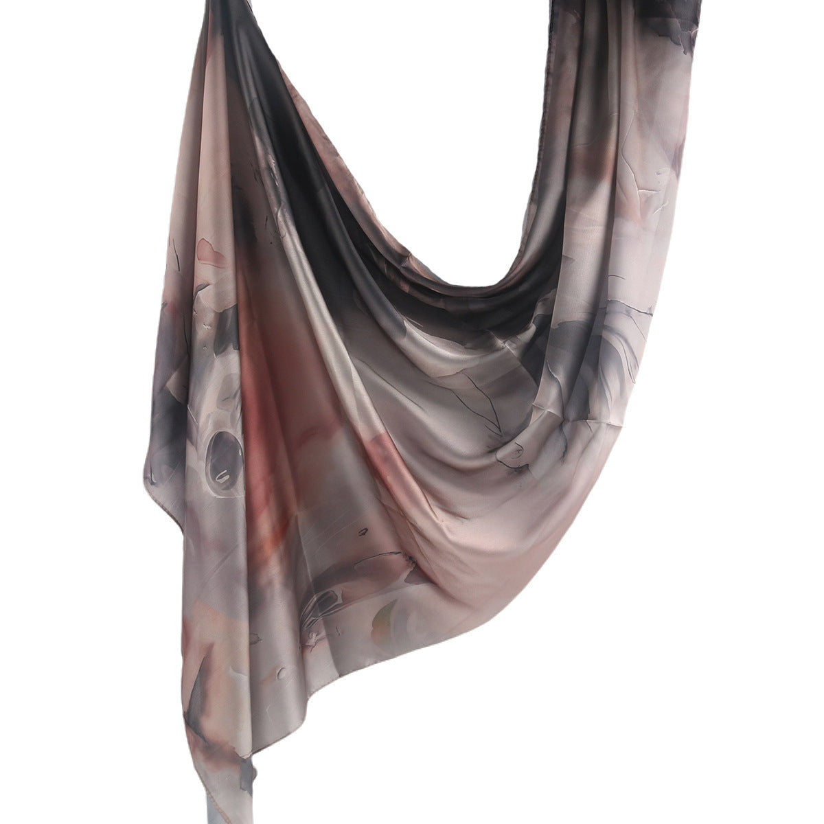 WJ003  Silk printed hijab