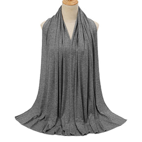 YW125  Modal solid color long scarf