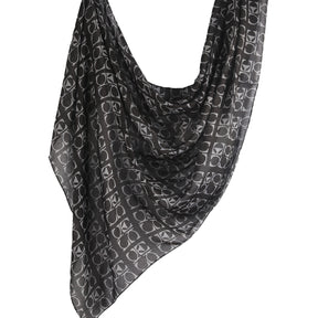 WJ001  Printed Tie-Dye Polyester Long Hijab