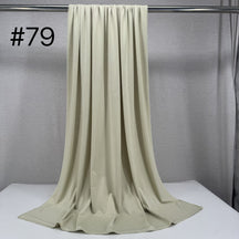 HY011 Plain Liquid Jersey Hijab