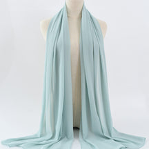 G50 132 colores Hijab de gasa perla