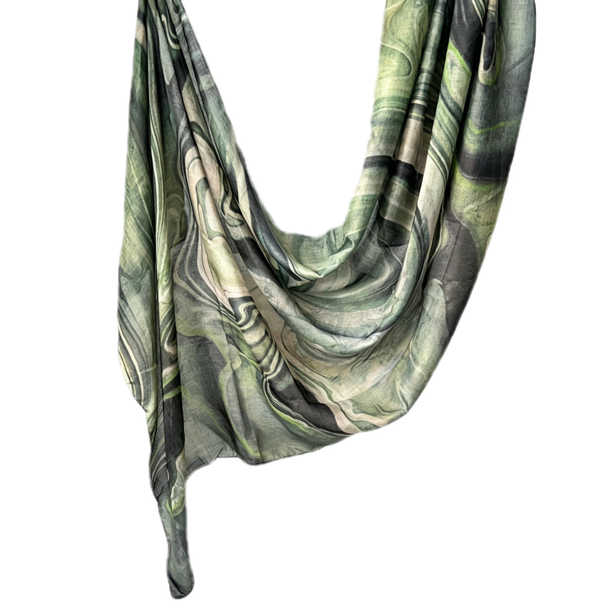 JB030 Printed Double-Sided Polyester Cotton Hijab