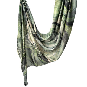 JB030 Printed Double-Sided Polyester Cotton Hijab