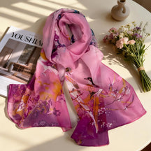 XX2001   Versatile Printed Chiffon Scarf