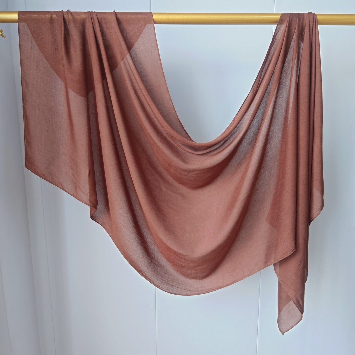 JBWJ002  30S Modal Breathable Plain Single Stitch Hijab