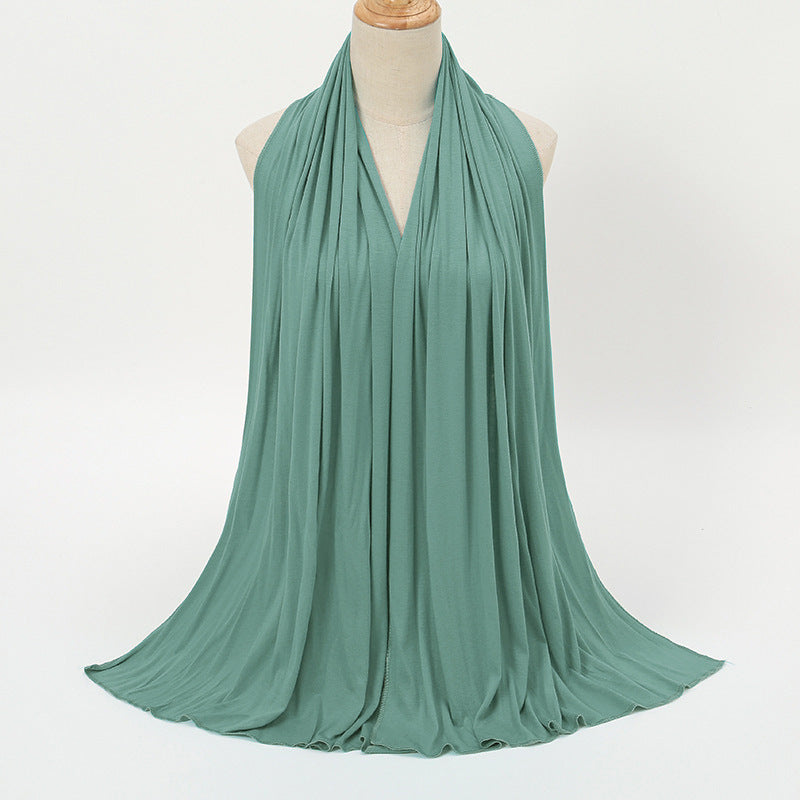 YW125  Modal solid color long scarf