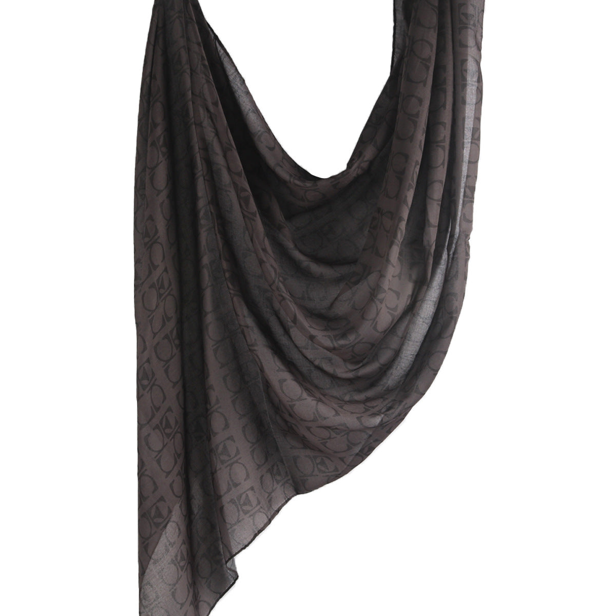 WJ001  Printed Tie-Dye Polyester Long Hijab