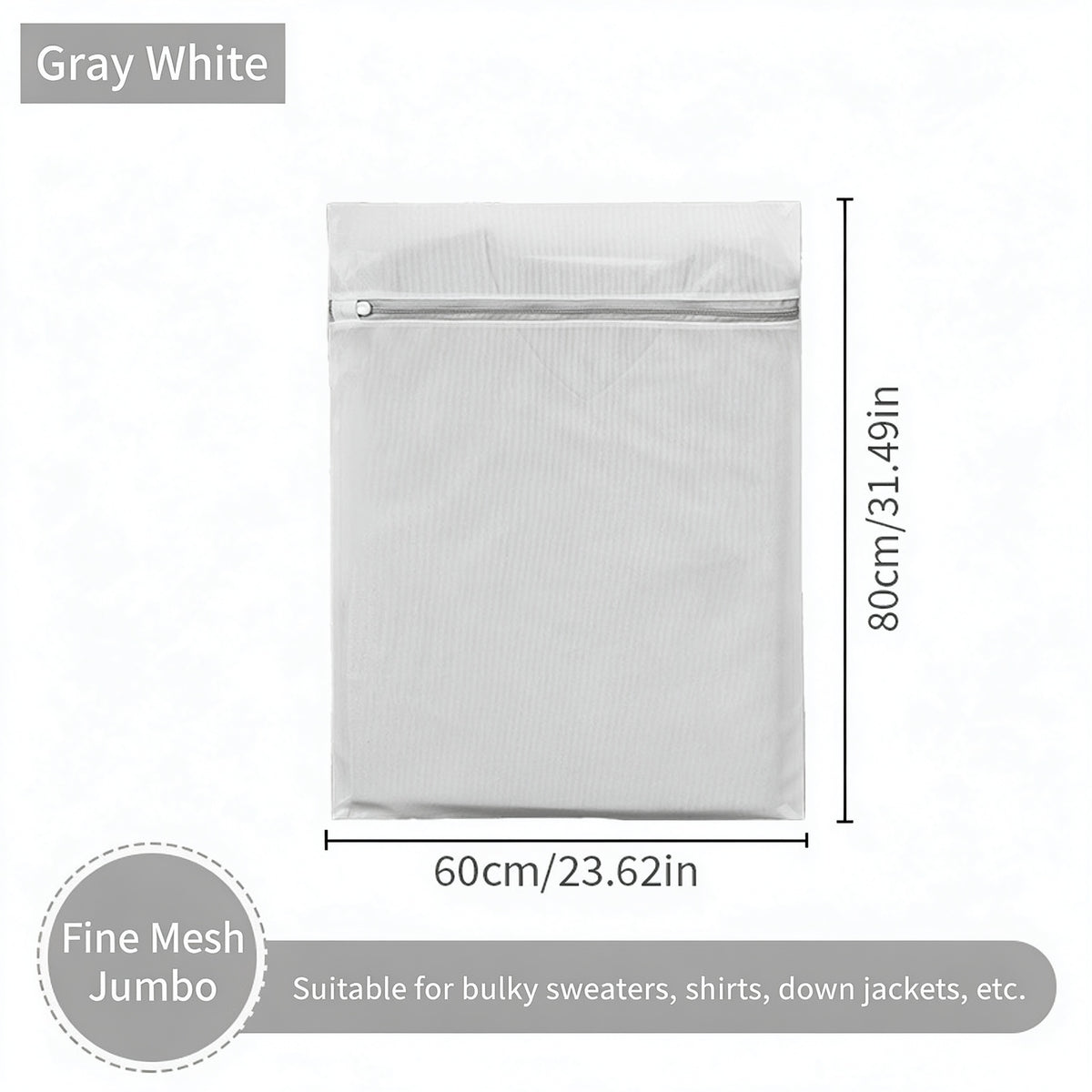 Thickened Chunky Fine Laundry Polyester Mesh Bag - Color Option