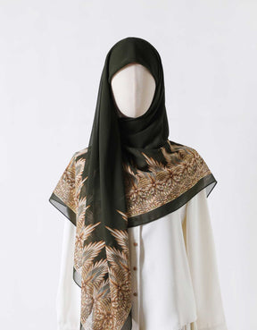 130 crystal chiffon 01  130*130cm Chiffon Scarf Silk Printed Sunscreen Scarf