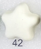 GR0631  Star-shaped magnetic silk scarf fixing buckle 51 colors available