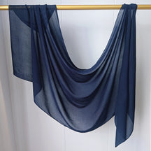 JBWJ002  30S Modal Breathable Plain Single Stitch Hijab