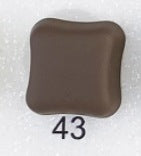 GR62004  Hijab accessories magnet square magnetic buckle