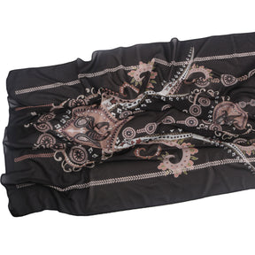 wj054  Printed breathable soft hijab