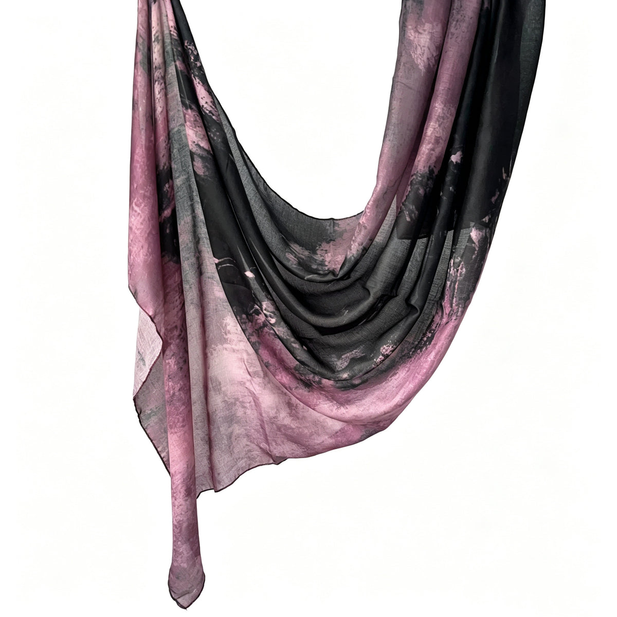 JB030 Printed Double-Sided Polyester Cotton Hijab