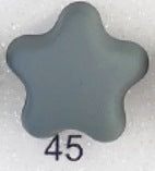 GR0631  Star-shaped magnetic silk scarf fixing buckle 51 colors available