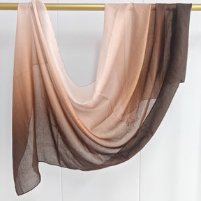 JB030  Printed Double-Sided Dye Penetration Soft Hijab