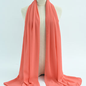 G50 132 warna Tudung chiffon mutiara