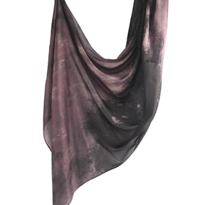 WJ001  Printed Tie-Dye Polyester Long Hijab