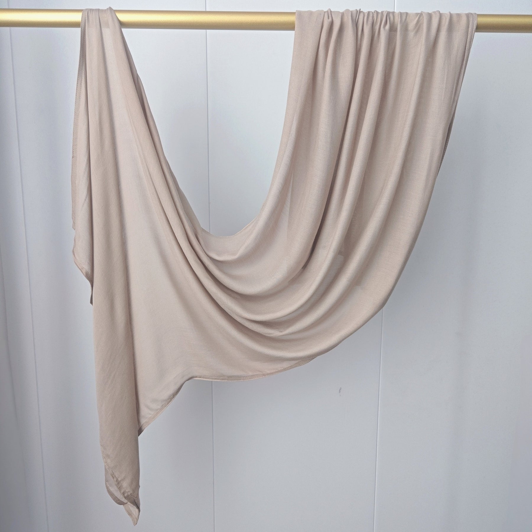 JBKBMDR  Plain 40s Modal Double-Stitch Hijab