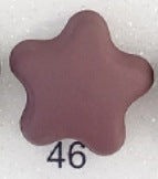 GR0631  Star-shaped magnetic silk scarf fixing buckle 51 colors available