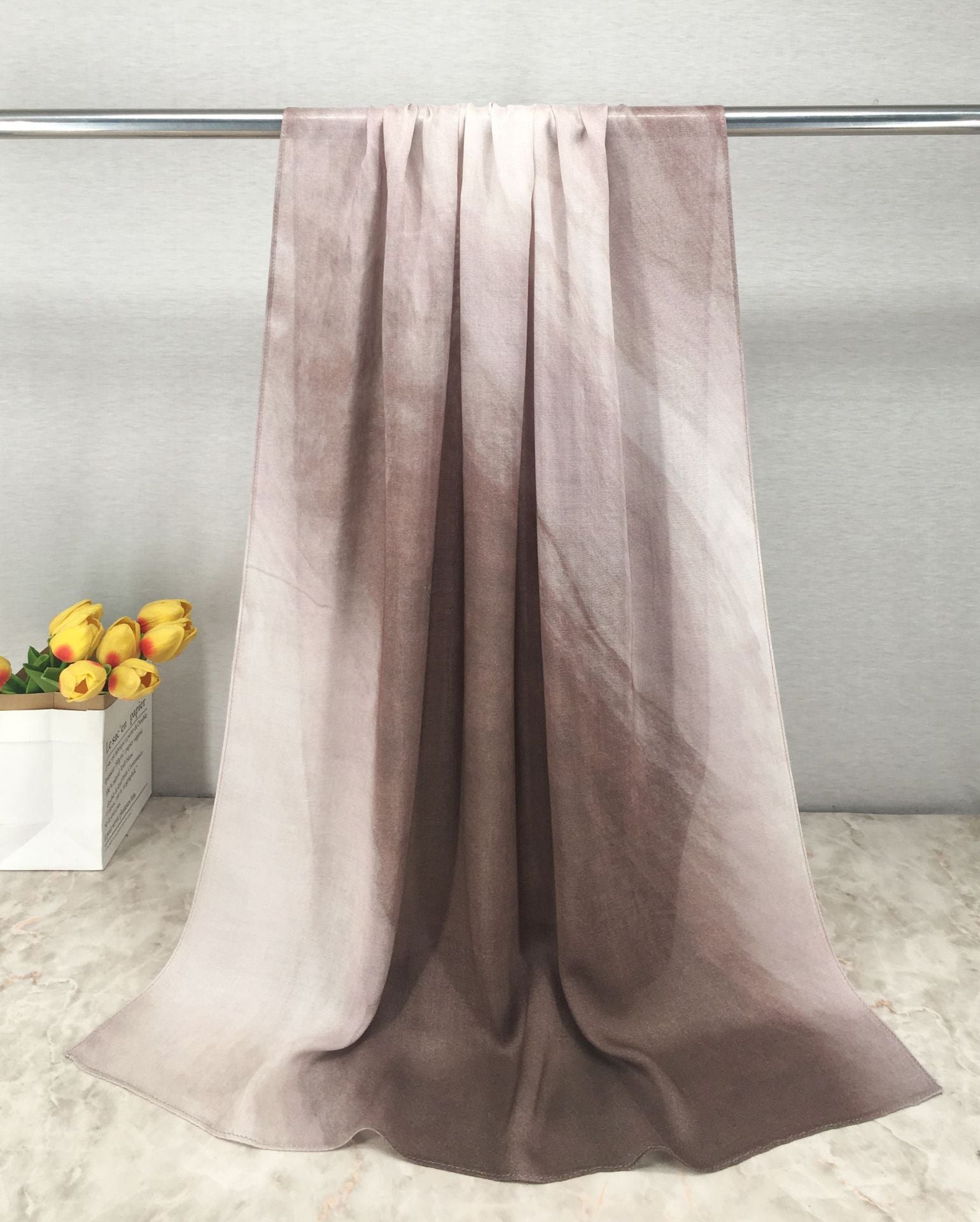 MYE001  Watercolor Modal Cotton Digital Print Scarf
