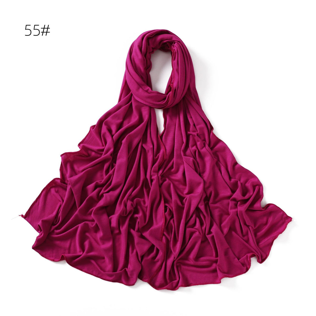 YZ101  Small-Size Plain Mercerized Cotton Jersey Hijab