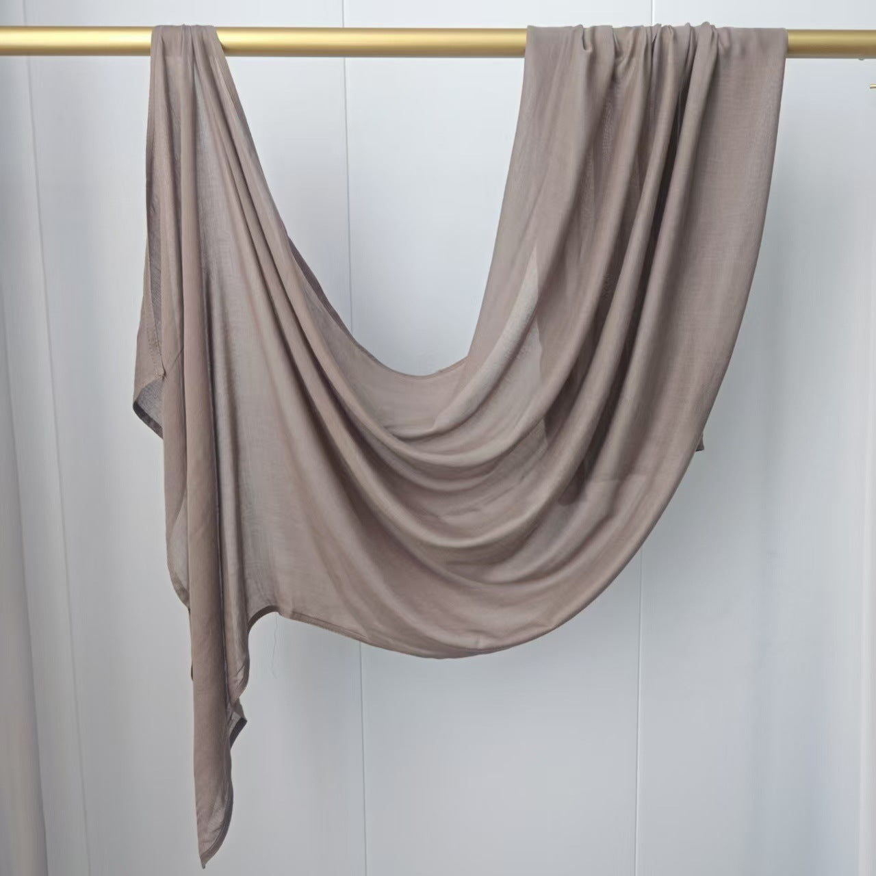 JBKBMDR  Plain 40s Modal Double-Stitch Hijab