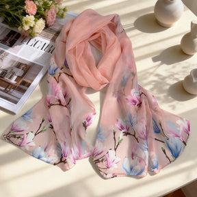 XX2001   Versatile Printed Chiffon Scarf