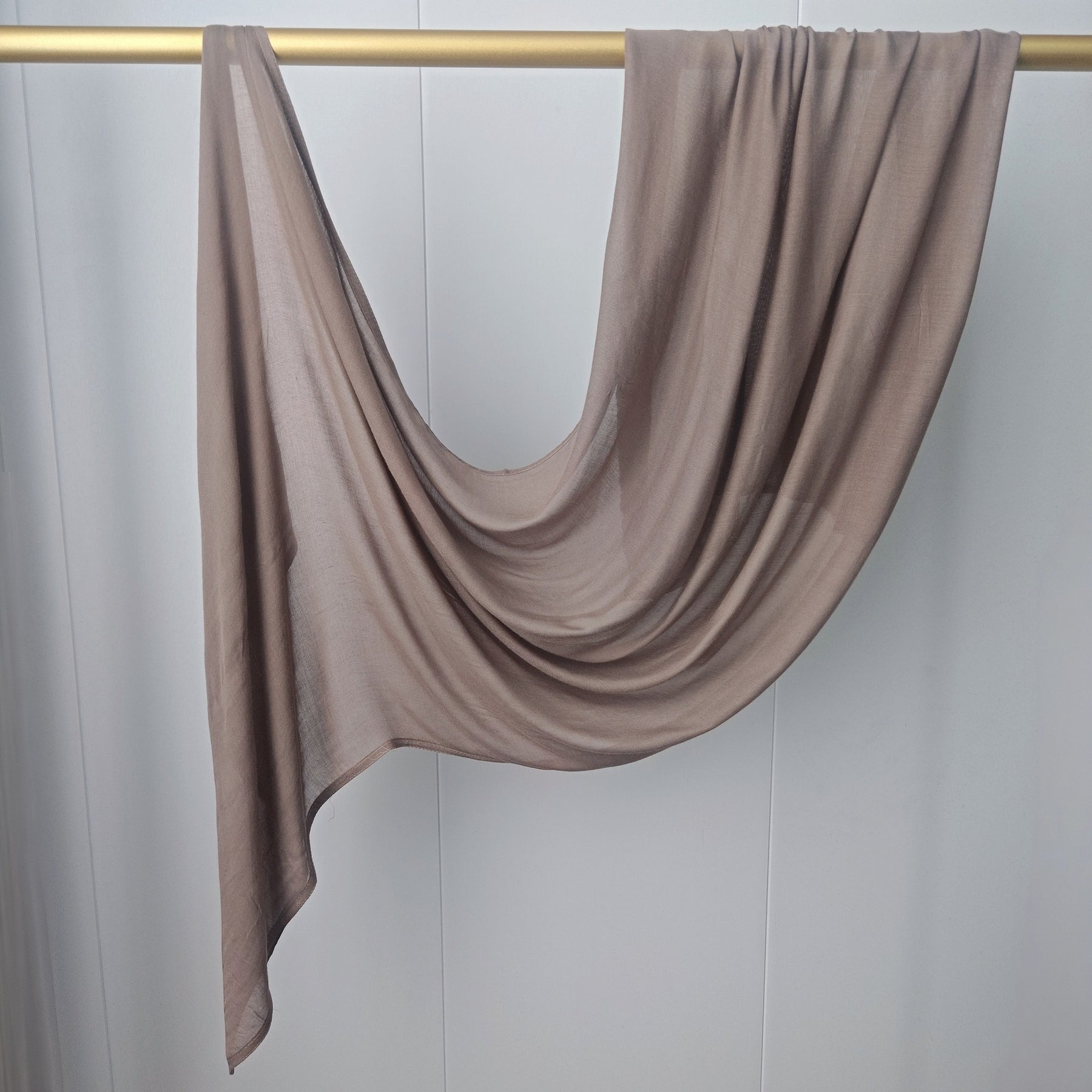 JBKBMDR  Plain 40s Modal Double-Stitch Hijab