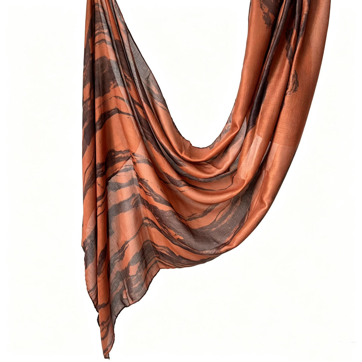 JB030 Printed Double-Sided Polyester Cotton Hijab