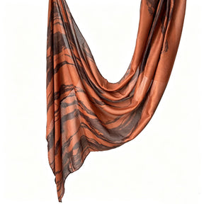 JB030 Printed Double-Sided Polyester Cotton Hijab