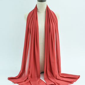 G50 132 warna Tudung chiffon mutiara