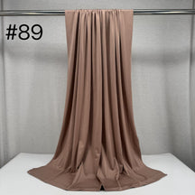 HY011 Plain Liquid Jersey Hijab