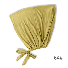 BD-01 Sombrero hijab ajustable con banda elástica, sombrero musulmán
