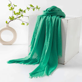 FH24-5559 Cotton and linen scarf for women in spring and autumn hijab/Scarf