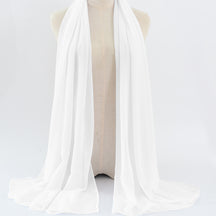 G50 132 colores Hijab de gasa perla