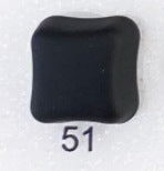 GR62004  Hijab accessories magnet square magnetic buckle