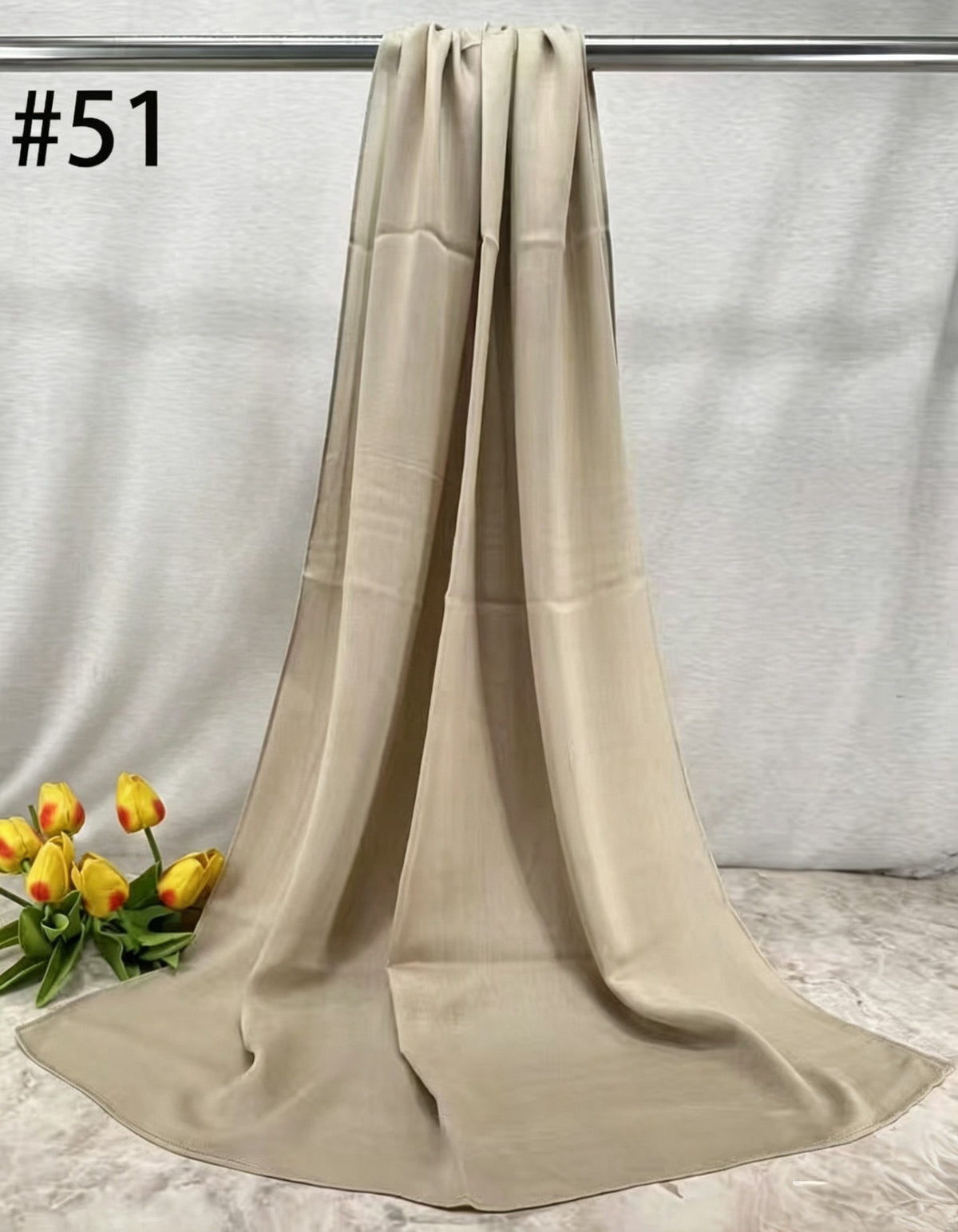 HY003 Cotton Lightweight Breathable Modal Hijab