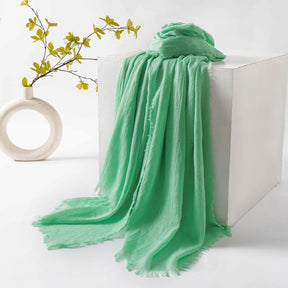 FH24-5559 Cotton and linen scarf for women in spring and autumn hijab/Scarf