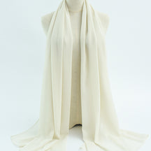 G50 132 colores Hijab de gasa perla