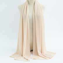 G50 132 colores Hijab de gasa perla