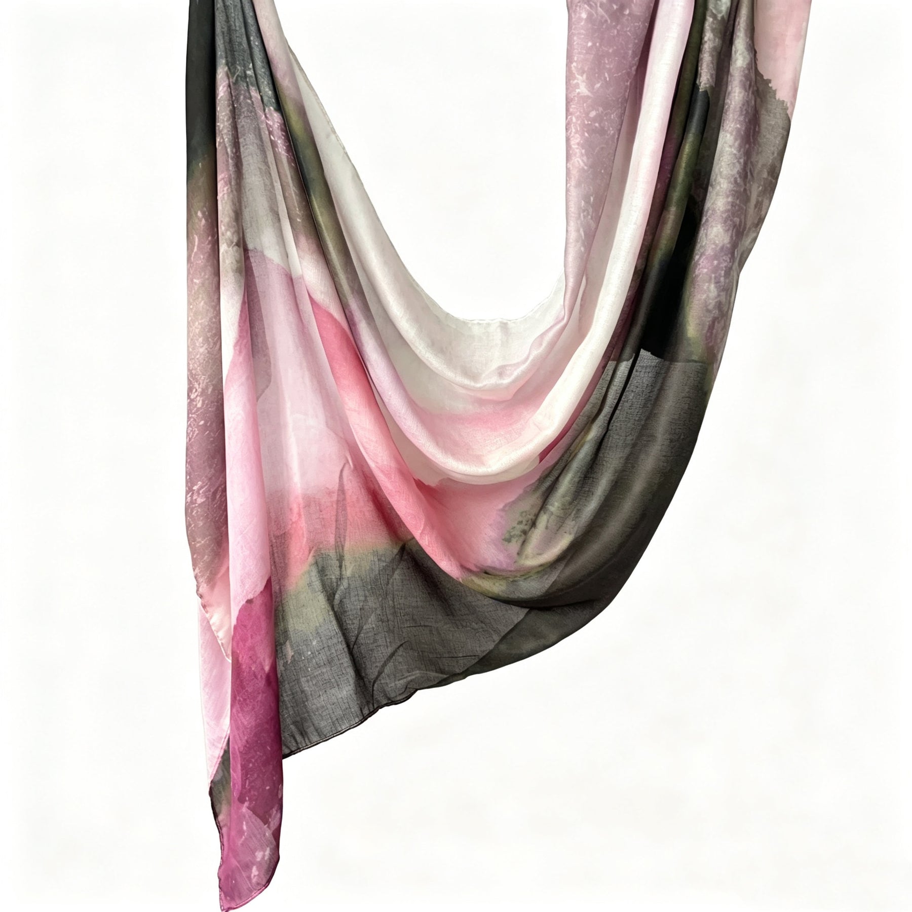 JB030 Printed Double-Sided Polyester Cotton Hijab
