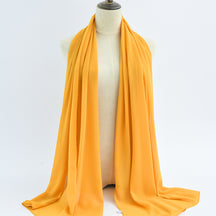 G50 132 colores Hijab de gasa perla