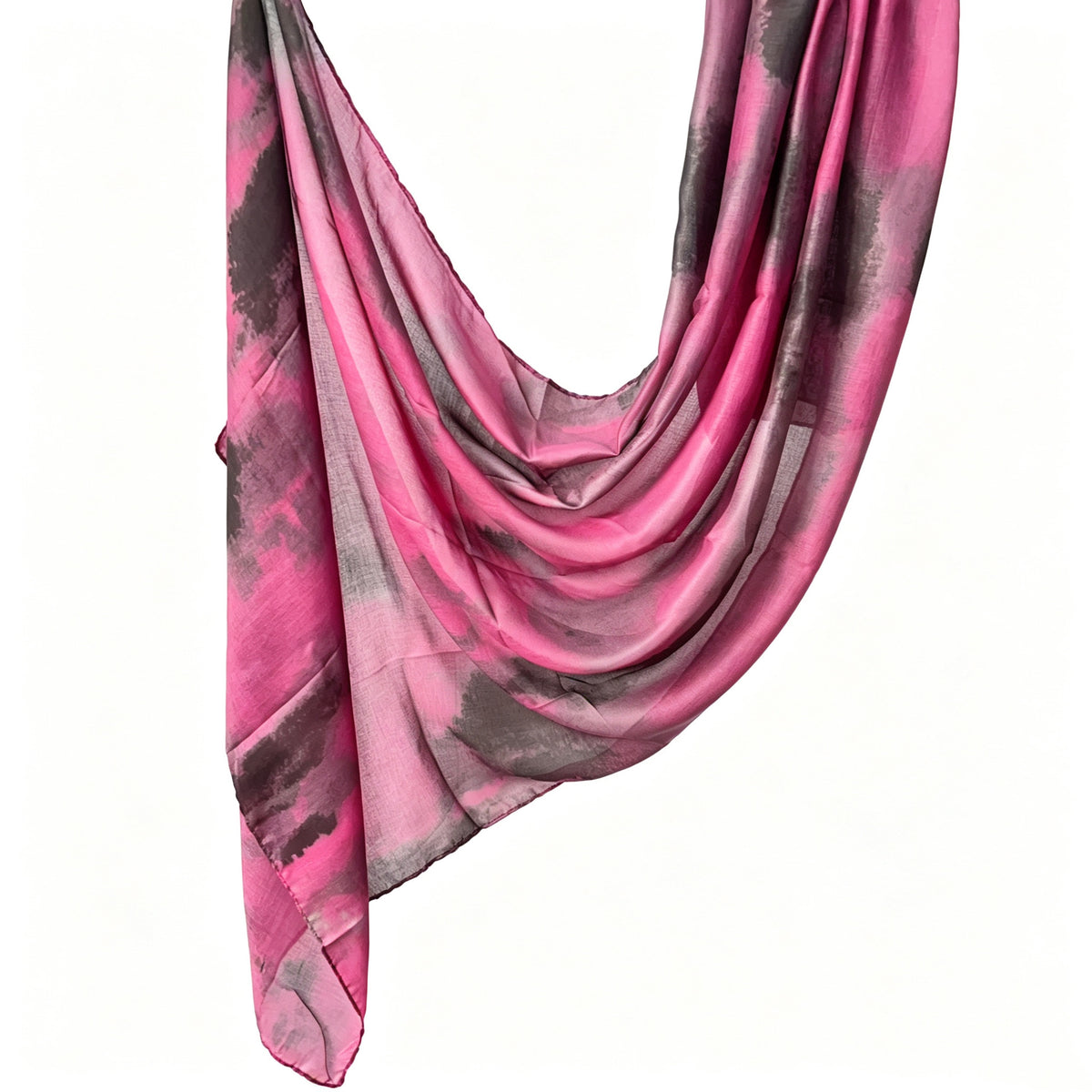 JB030 Printed Double-Sided Polyester Cotton Hijab
