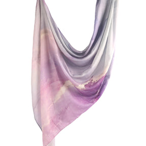 WJ001  Printed Tie-Dye Polyester Long Hijab