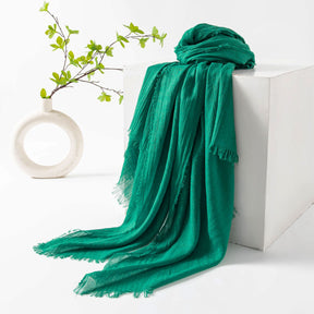 FH24-5559（2） Cotton and linen scarf scarf  winter scarf